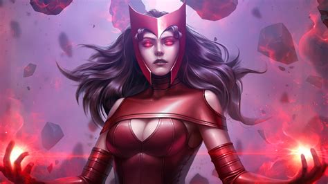 Scarlet Witch In Future Fight Wallpaper,HD Games Wallpapers,4k Wallpapers,Images,Backgrounds ...