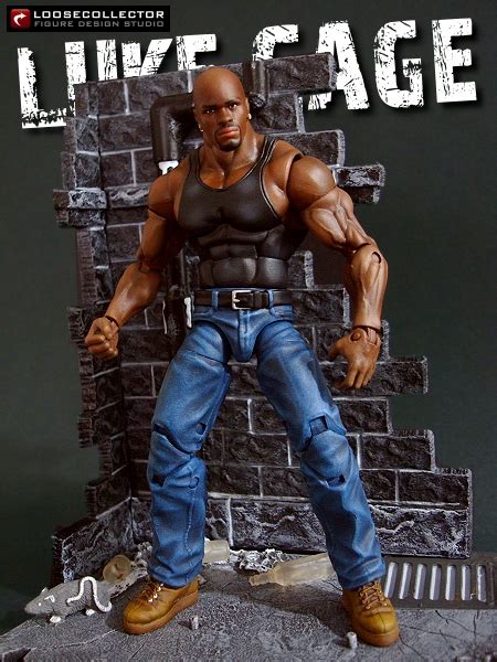 Loosecollector Custom Action Figures Official Website: Luke Cage (Black Tanktop)