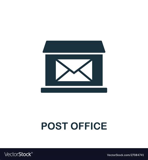 Post office icon symbol creative sign from Vector Image