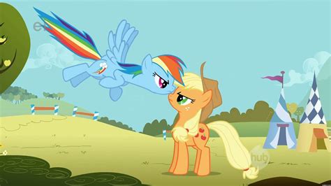 Rainbow Dash And Applejack - Rainbow Dash Wallpaper (32738203) - Fanpop