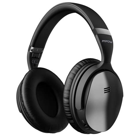 Mpow H5 [2019 Upgrade] Active Noise Cancelling Headphones ANC Over Ear Wireless Bluetooth He ...