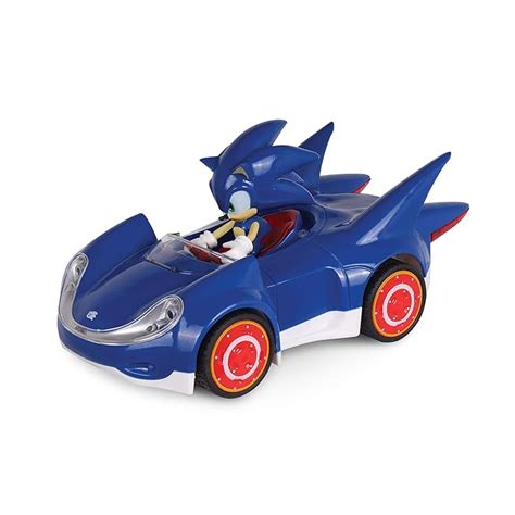 Buy Official Sonic the Hedgehog Movie Toys | SEGA Racing Pull Back Speed Racer | Large Size Toy ...