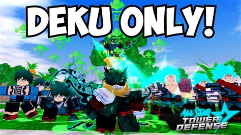 Deku Only Vs. Infinite Mode (HOW IS HE THIS GOOD?!) | ASTD Challenge ...