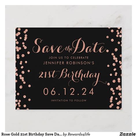 Save The Date Birthday Party Template | kingofjungles