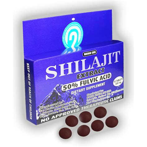 Shilajit Tablet - Manna Link Corp