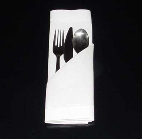 Silverware Napkin Folding: The Silverware Pouch