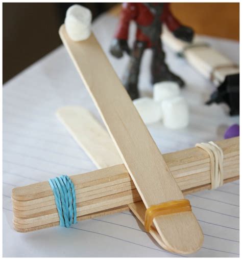 Popsicle Stick Catapult Ideas for Kids STEM Activity