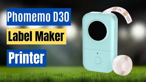 Phomemo D30 Label Maker || best printer for labels and stickers - YouTube