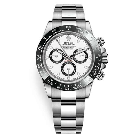 Rolex Cosmograph Daytona Panda 116500LN White Dial Stainless Steel ...