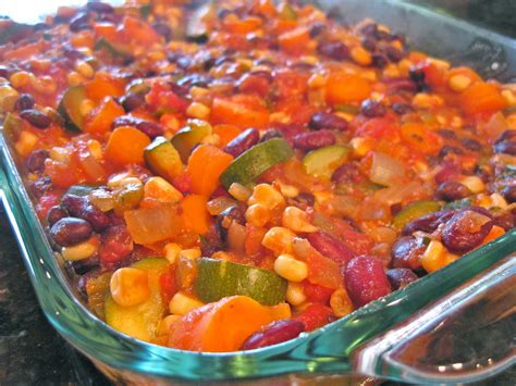 Vegetable bean casserole - Good Taste is the Worst Vice