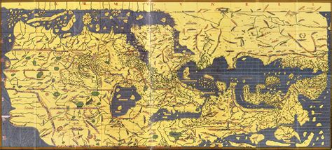 Tabula Rogeriana, circa 1154 | Carte du monde, Carte du monde europe ...