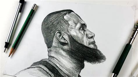 How To Draw LeBron James: Step by Step - YouTube