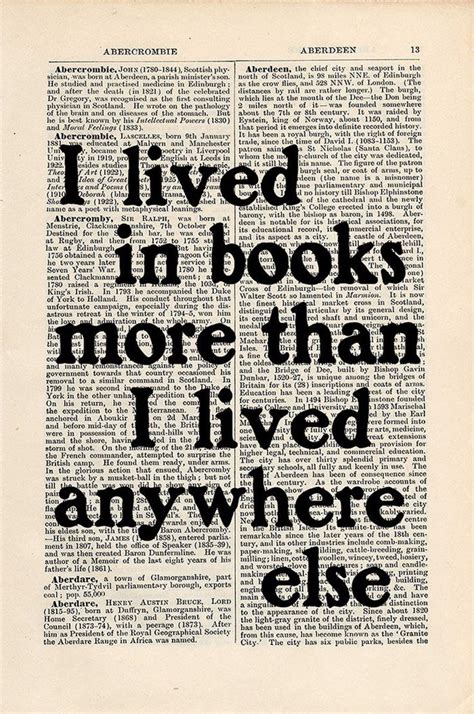 Neil Gaiman Quote Print on an Antique Page, the Ocean at the End of the Lane, I Lived in Books ...