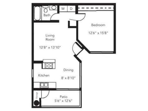 Floor Plans of Sunset Winds Apartments in Henderson, NV