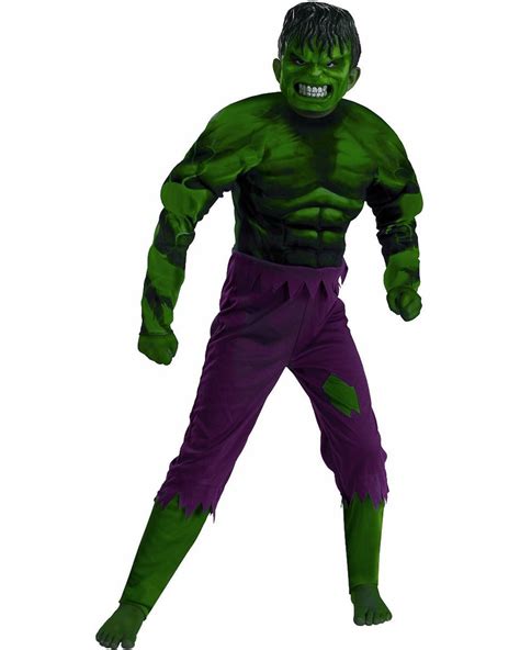 Incredible Hulk Deluxe Boy's Costume