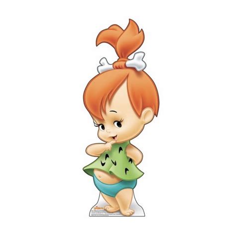 Pin by Wonderwomanuno on Pebbles | Pebbles flintstone, Cardboard standup, Flintstones