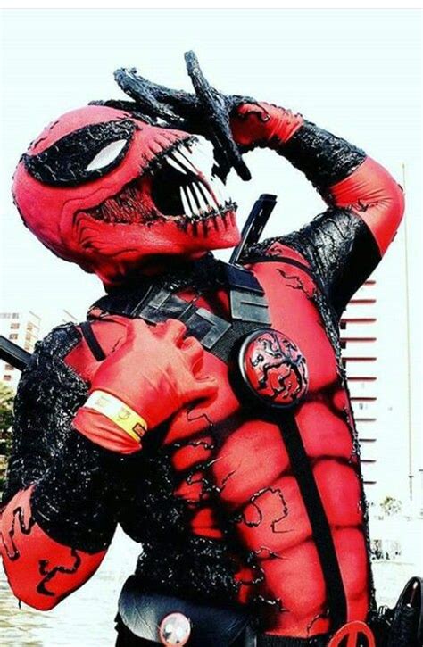 Carnage Deadpool cosplay | Deadpool cosplay, Deadpool, Abc warriors