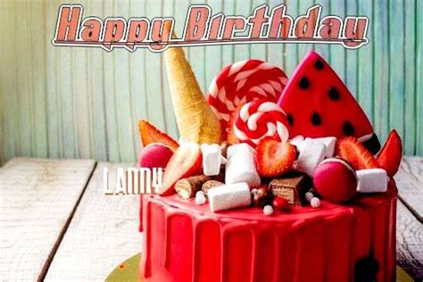 Happy Birthday Lanny Song with Cake Images