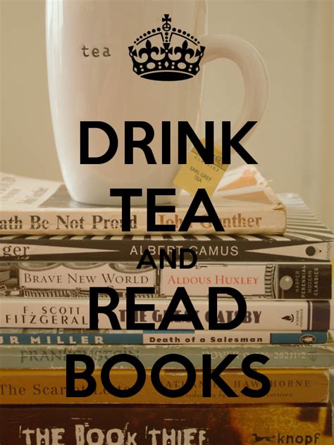 DRINK TEA AND READ BOOKS | Books to read, Drinking tea, Tea and books