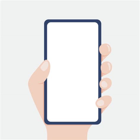 490+ Holding Smartphone Blank Screen Stock Illustrations, Royalty-Free ...