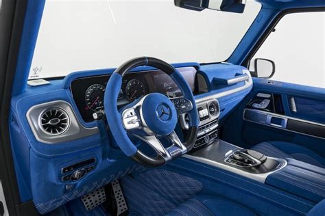 There is Nothing More Blue Than This G63 AMG Interior | AutoGuide.com