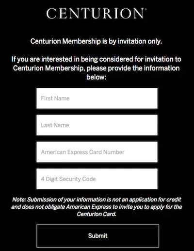 Amex Cardholders Can Request A Centurion Invitation - One Mile at a Time