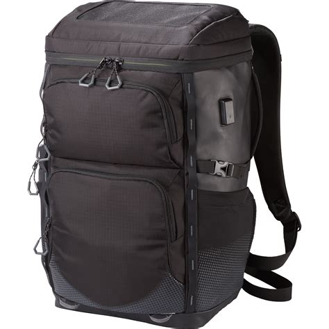 Elevate Soleil 15" Laptop Solar Panel Backpack - Blank Promo Bags