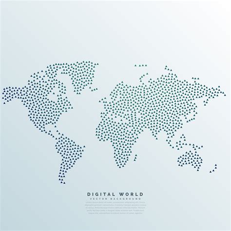 world map made with dots - Download Free Vector Art, Stock Graphics ...