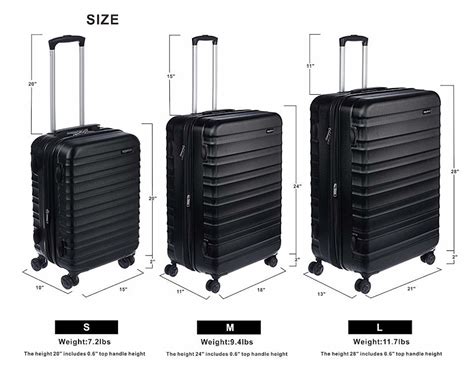 Guide to Suitcase & Luggage Sizes – You Could Travel