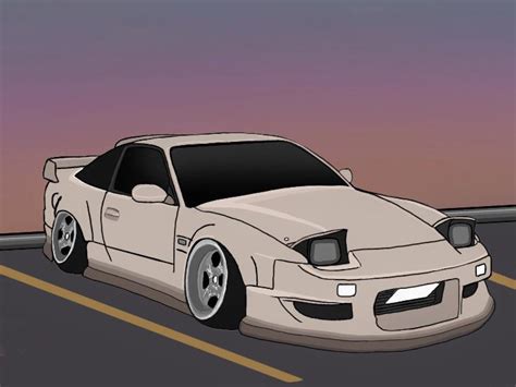 I’ve started drawing JDM cars… what do you think of this work in progress so far?? had to ...