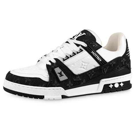 Louis Vuitton LV Trainer White Black White — Kick Game