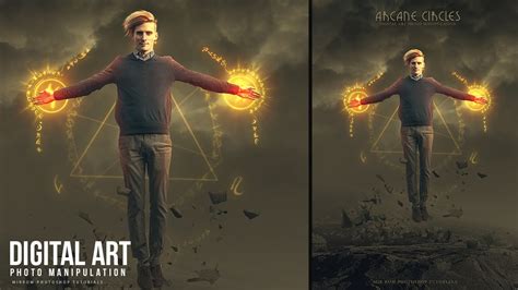 Create a Fantasy Art Photo Manipulation Photoshop Tutorial - YouTube