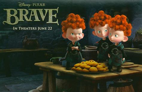 My Favorite Disney Postcards: Brave - The Triplets