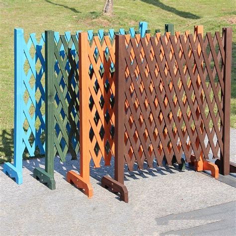 Expanding Wooden Garden Wall Fence Panel Plant Climb Trellis partition ...