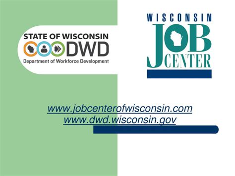 PPT - jobcenterofwisconsin dwd.wisconsin PowerPoint Presentation, free download - ID:5722806