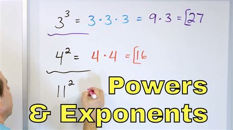 Learn Exponents & Powers in Math - [ 6-1-1] - YouTube