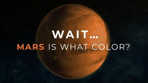 Color Of The Planet Mars