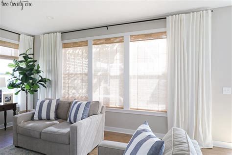 Budget-Friendly Living Room Window Treatments