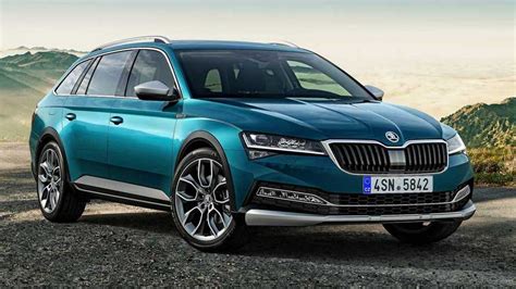 2023 Skoda Superb Early Design Sketch Emerges While Test Mule Is Spied