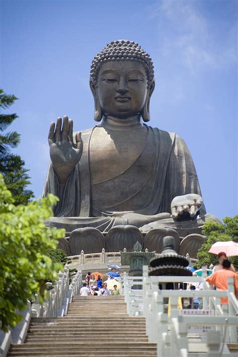 Tian Tan Buddha Statue, Lantau Island, Lantau Island, Hong Kong, China, North-east Asia ...