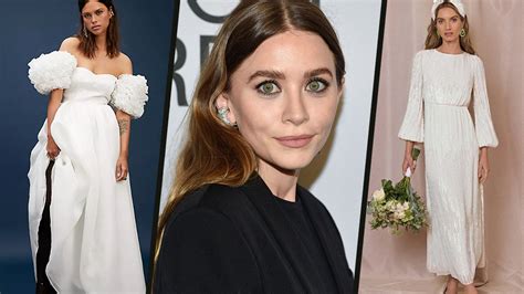 10 cool-girl wedding dresses Ashley Olsen might have worn on her wedding day | HELLO!
