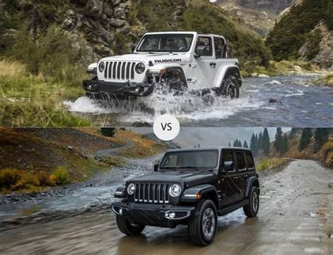 2018 Jeep Wrangler Rubicon vs Sahara Trims - What's the Difference? | Lenoir City Chrysler Dodge ...