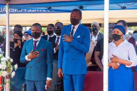 Sad photos from the funeral ceremony of Prophet Bushiri’s daughter ...