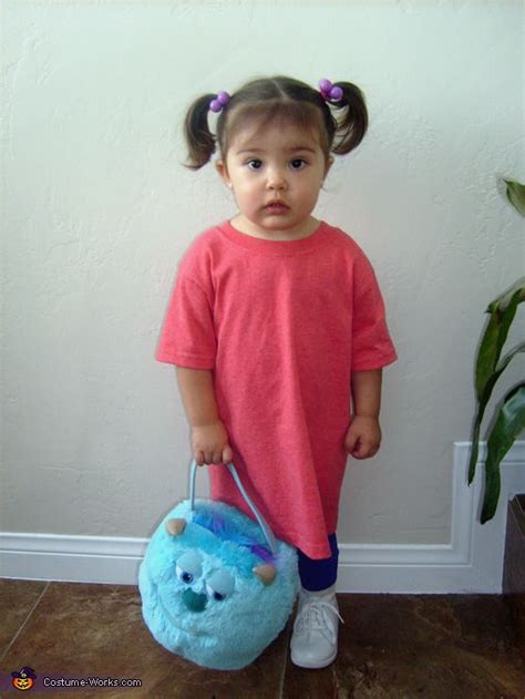 Monsters Inc. Boo Costume DIY | Easy halloween costumes kids, Baby girl halloween costumes ...