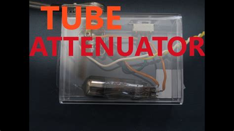 Tube Guitar Amp Attenuator DIY 6V6 amp 12ax7 preamp - YouTube