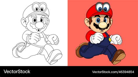 Super mario odyssey Royalty Free Vector Image - VectorStock