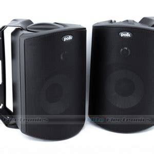 Polk Audio Atrium 4 Outdoor Speakers (Black)