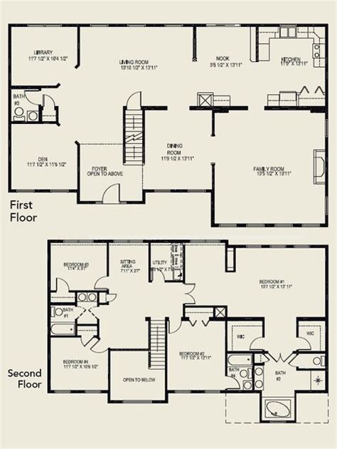 jack & jane bathroom | Two story house plans, 4 bedroom house designs ...