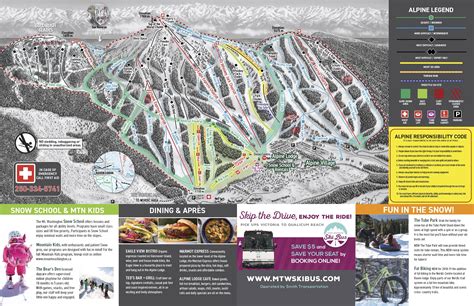 Mt Washington Alpine Resort Trail Map | OnTheSnow