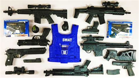 SWAT TEAM - CAP GUN - NEW WEAPONS - YouTube